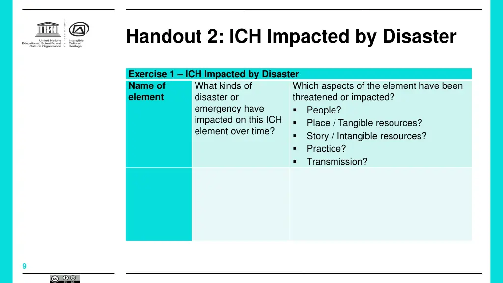 handout 2 ich impacted by disaster