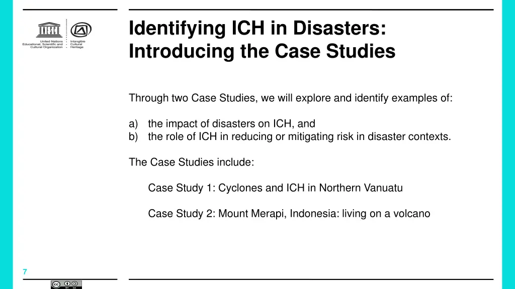 identifying ich in disasters introducing the case