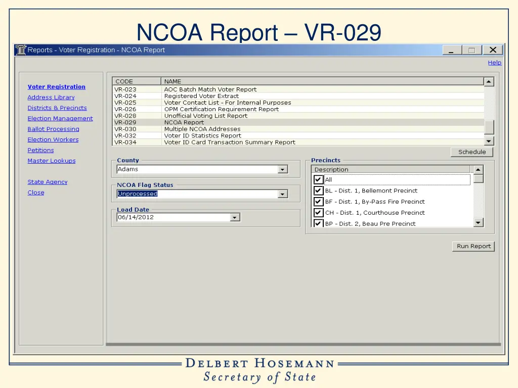 ncoa report vr 029