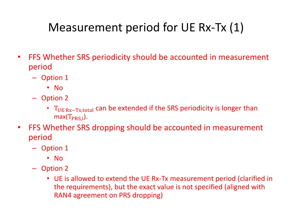 measurement period for ue rx tx 1