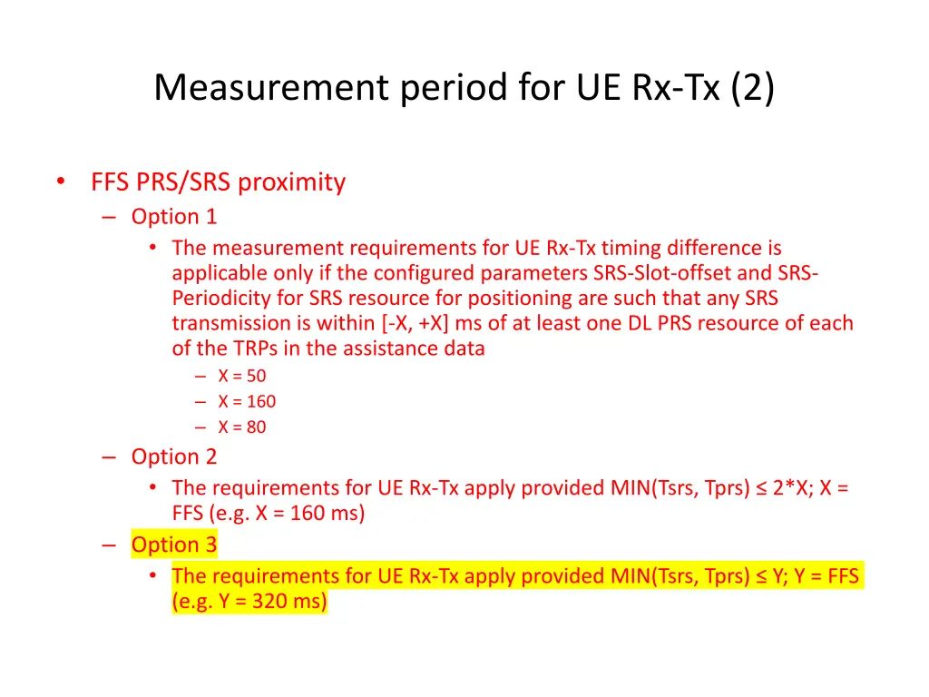 measurement period for ue rx tx 2