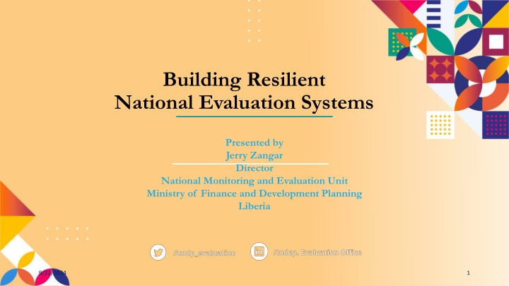 building resilient national evaluation systems