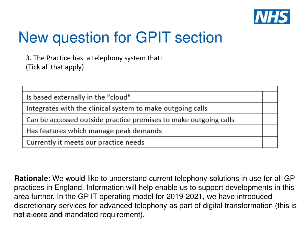 new question for gpit section