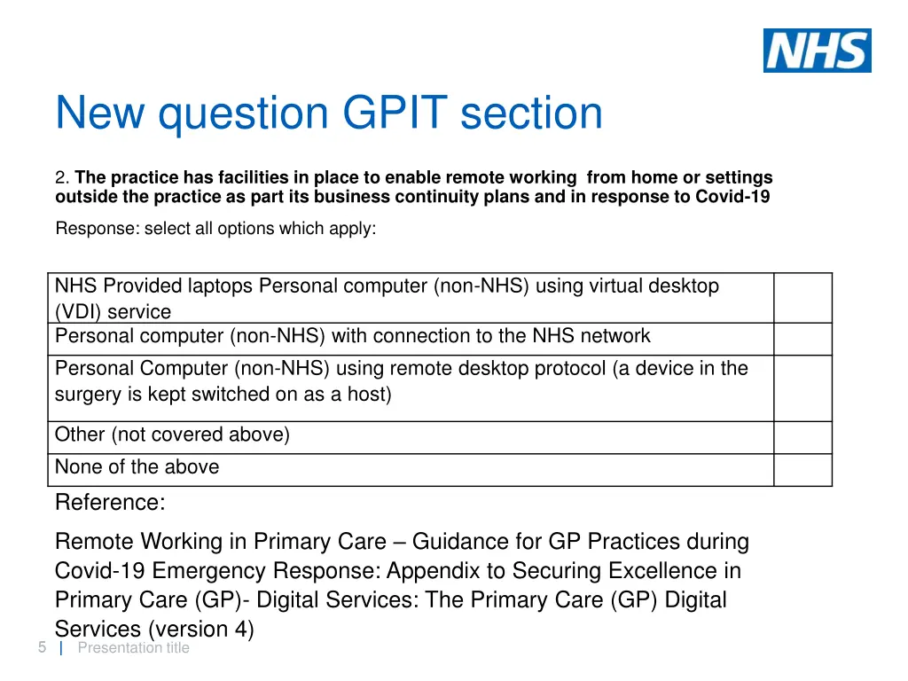 new question gpit section