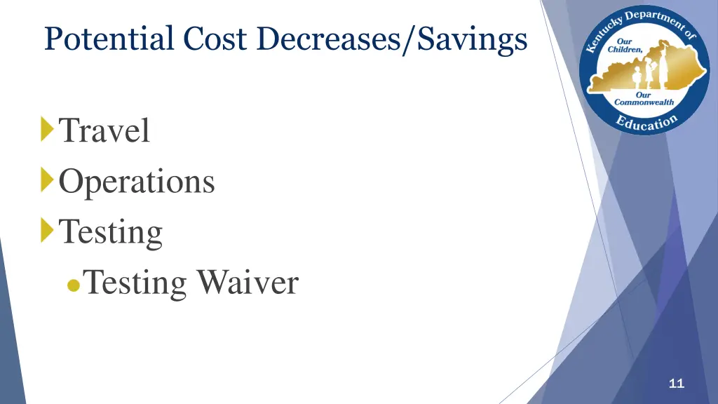 potential cost decreases savings