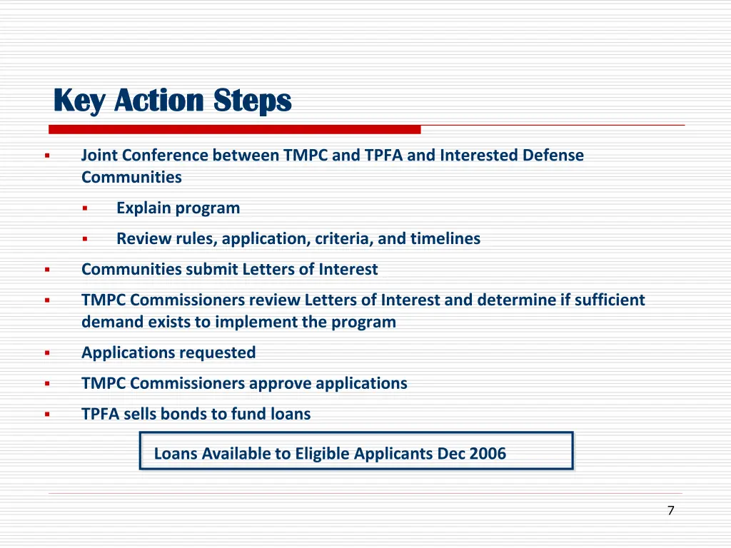 key action steps key action steps