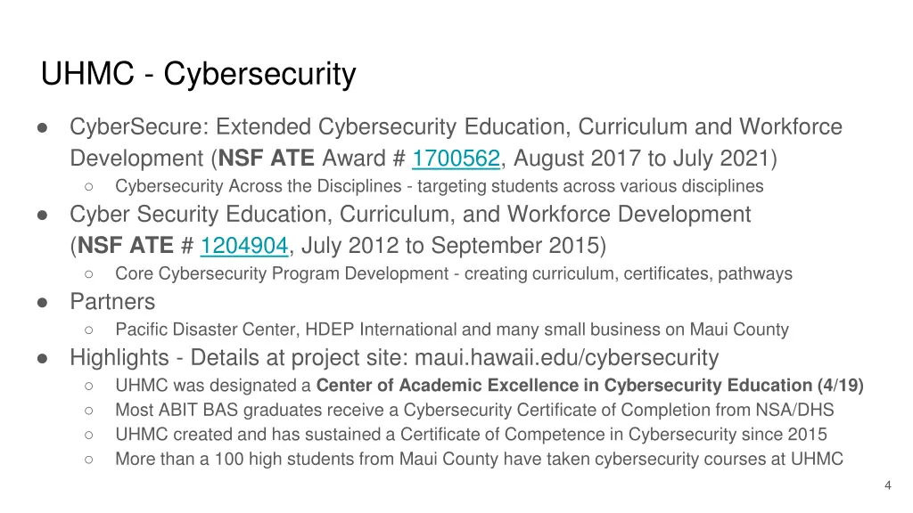 uhmc cybersecurity