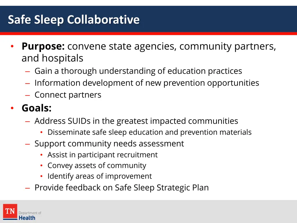 safe sleep collaborative