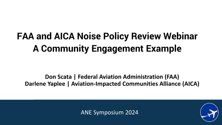 faa and aica noise policy review webinar