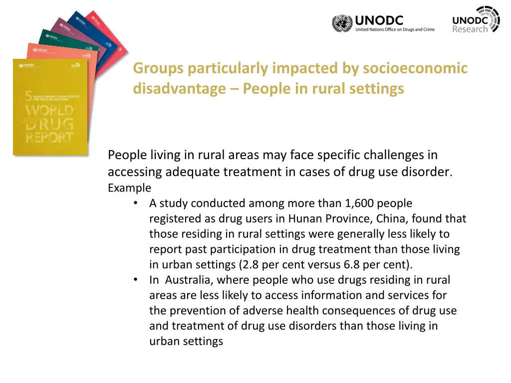 groups particularly impacted by socioeconomic 5