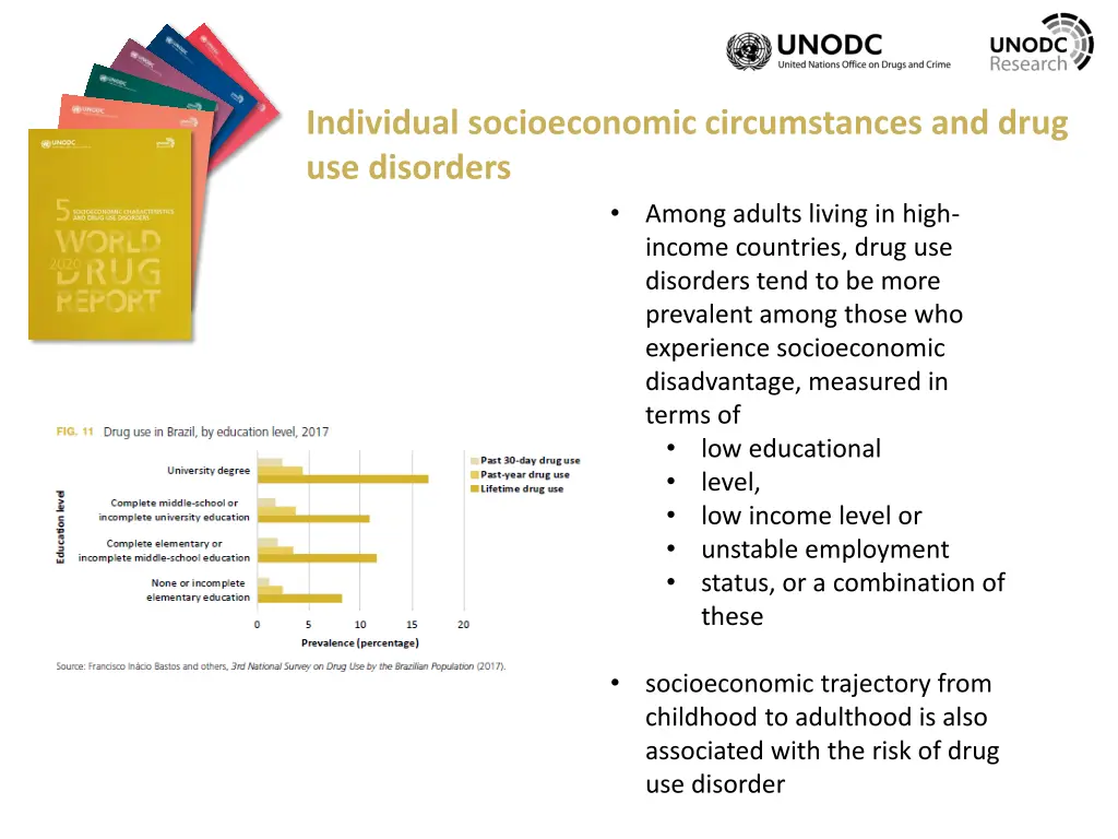 individual socioeconomic circumstances and drug