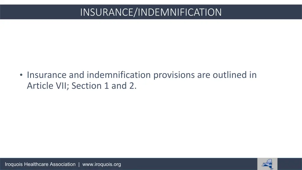 insurance indemnification