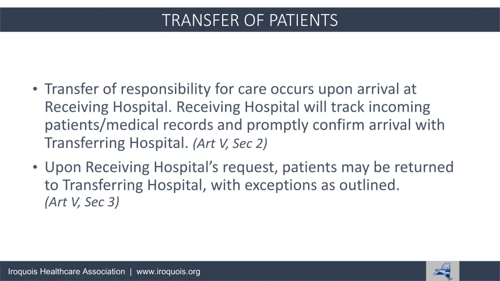 transfer of patients 2