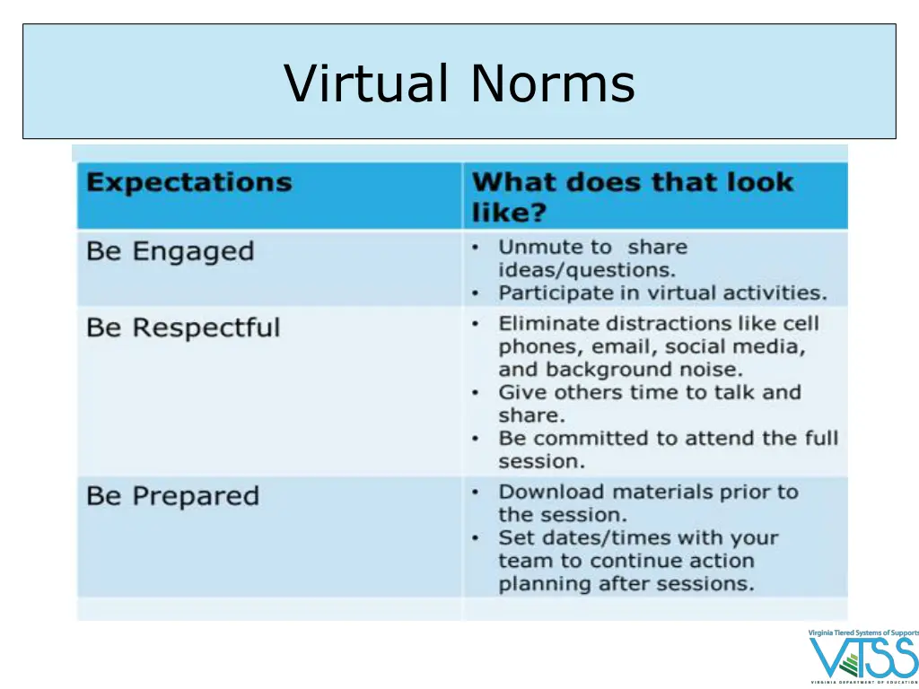 virtual norms