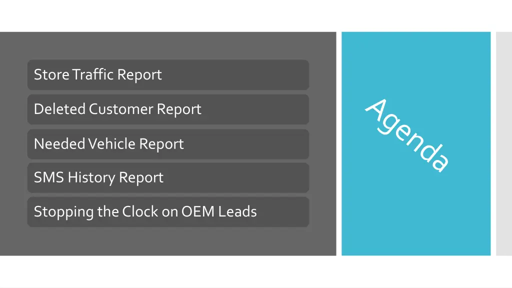 store traffic report