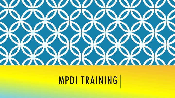 mpdi training