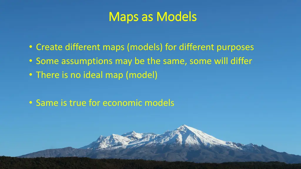 maps as models maps as models