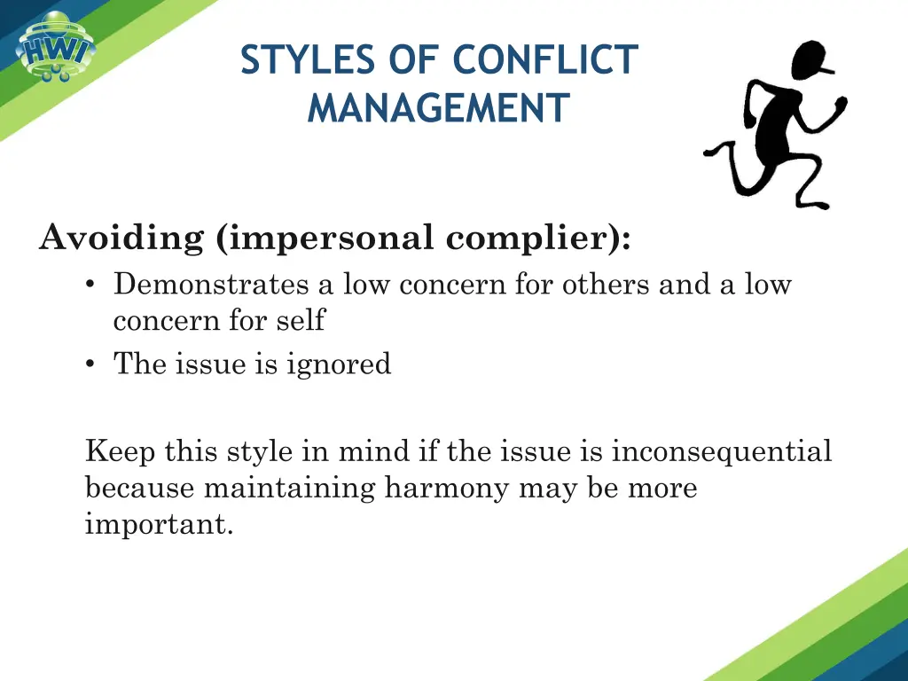 styles of conflict management 1