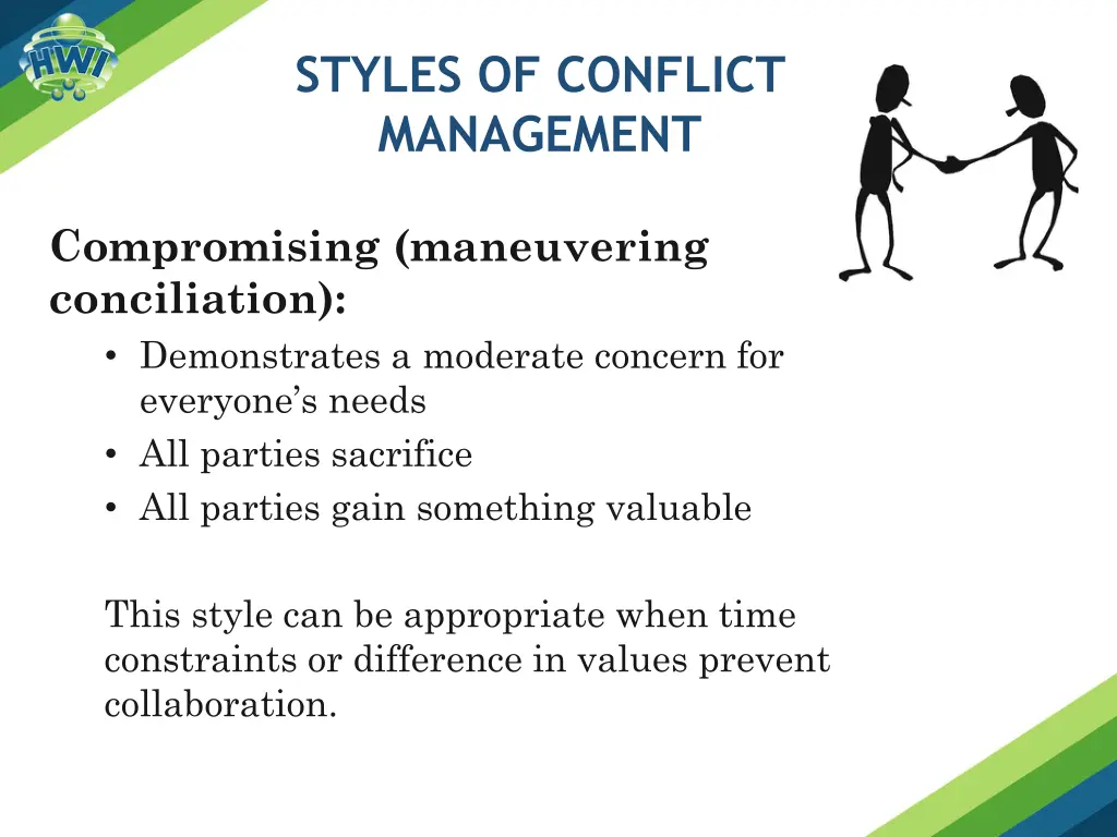 styles of conflict management 2