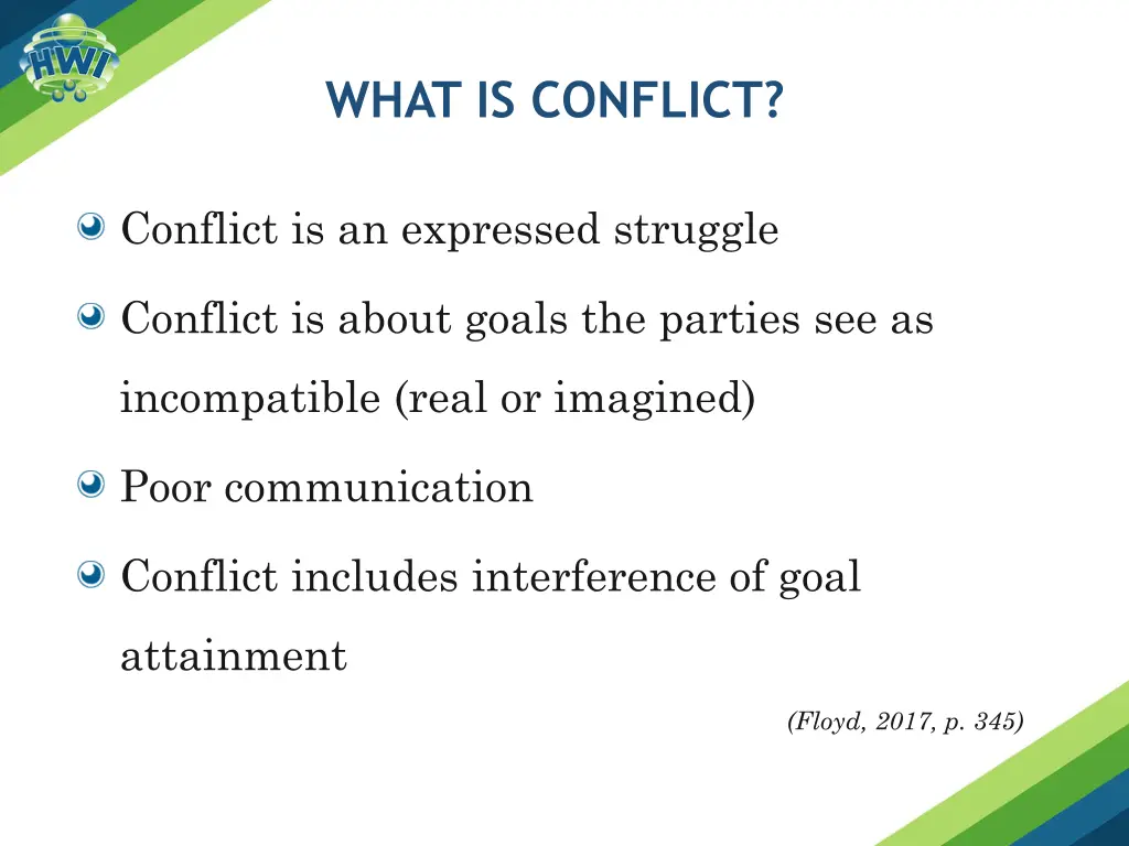 what is conflict