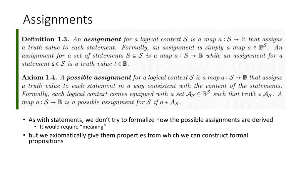 assignments 1