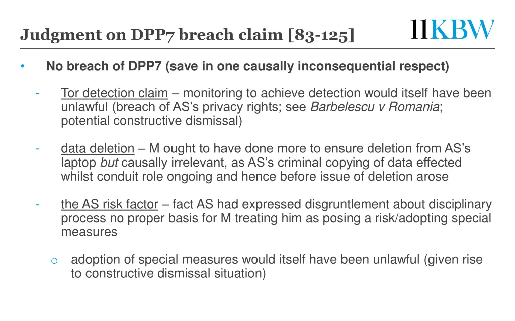 judgment on dpp7 breach claim 83 125