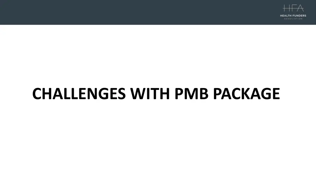 challenges with pmb package