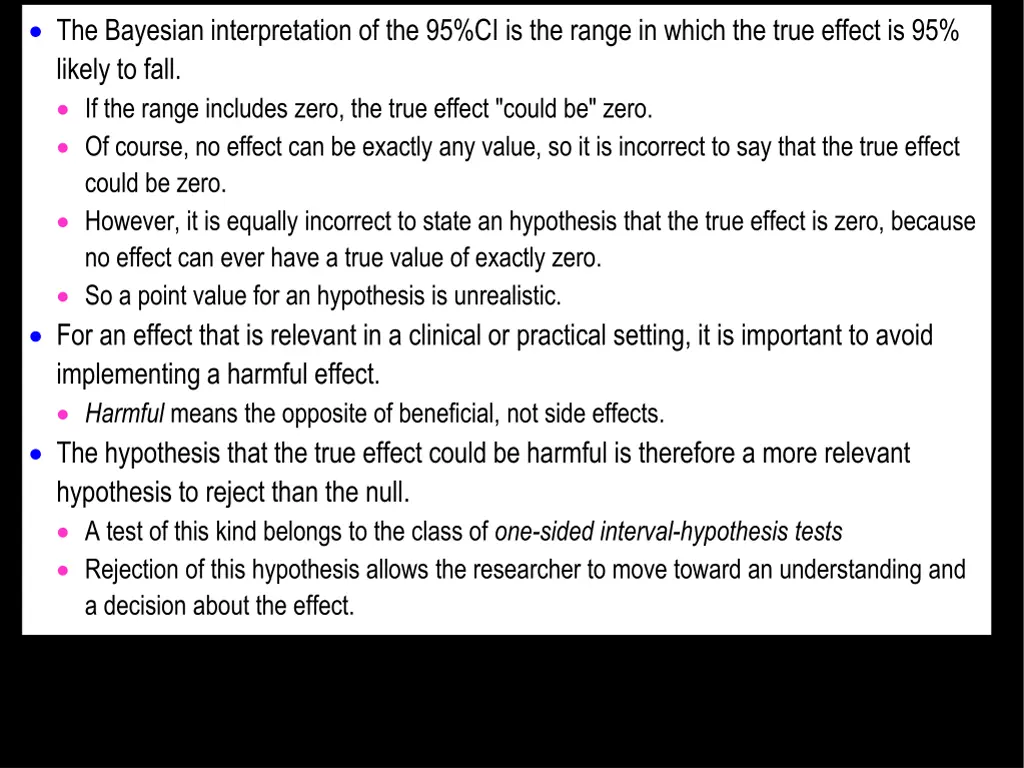 the bayesian interpretation