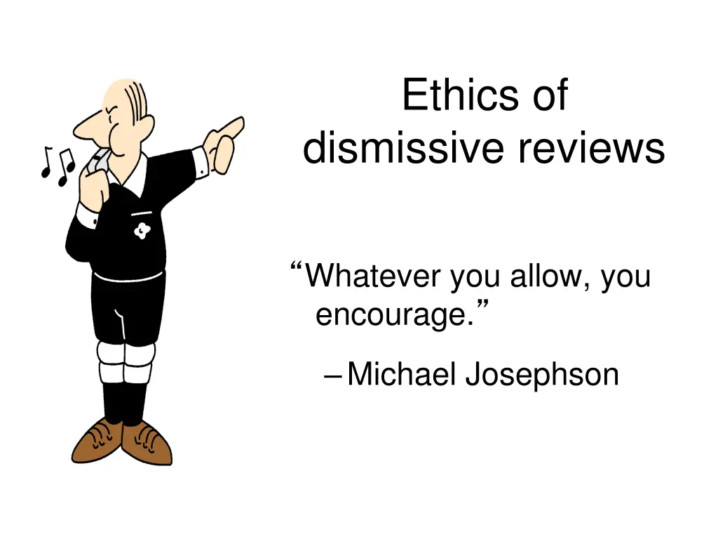 ethics of