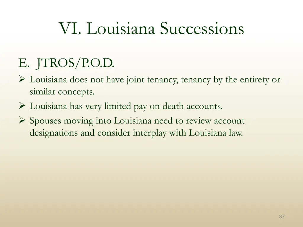 vi louisiana successions 16