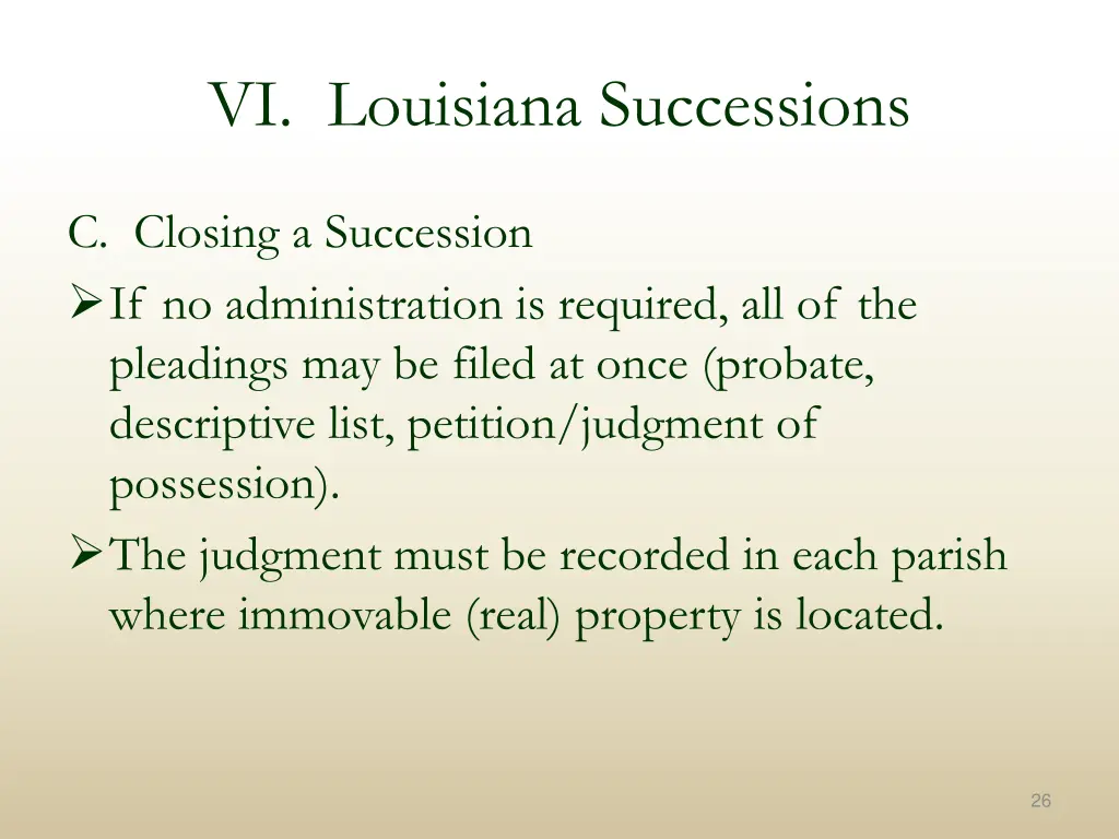 vi louisiana successions 5