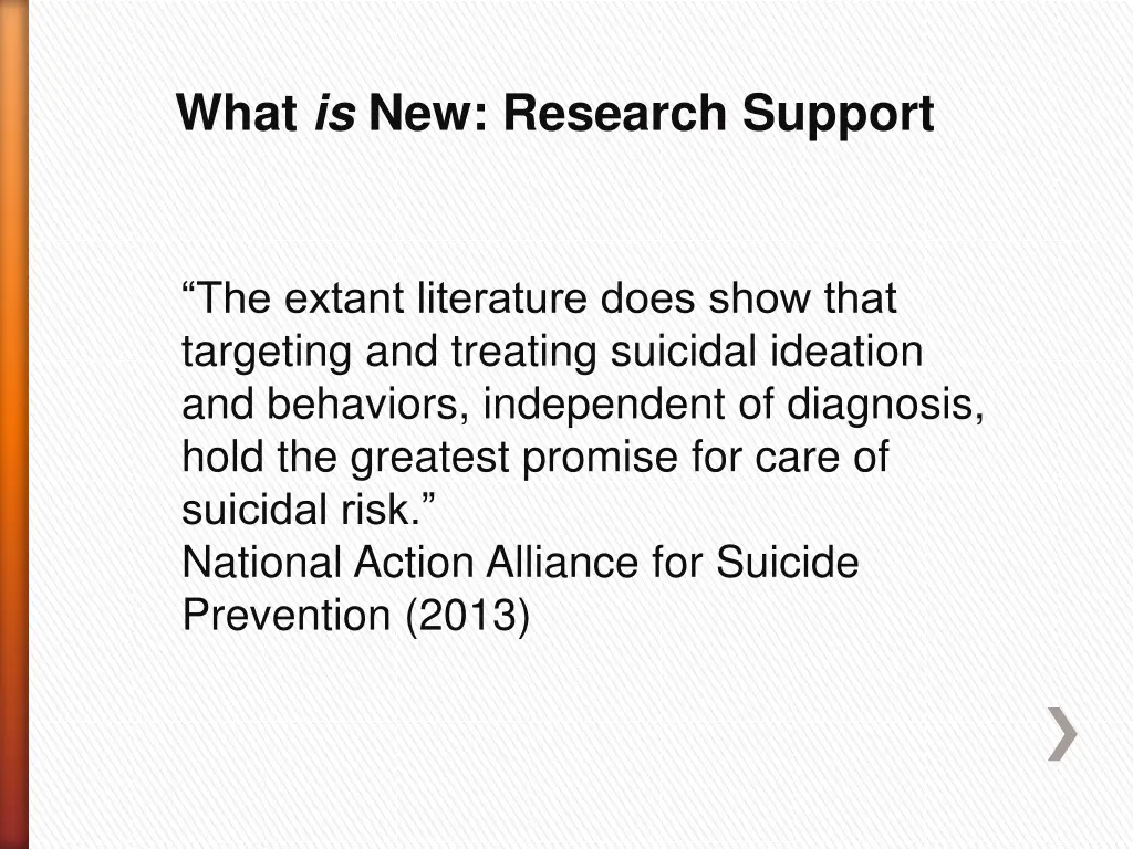 what is new research support