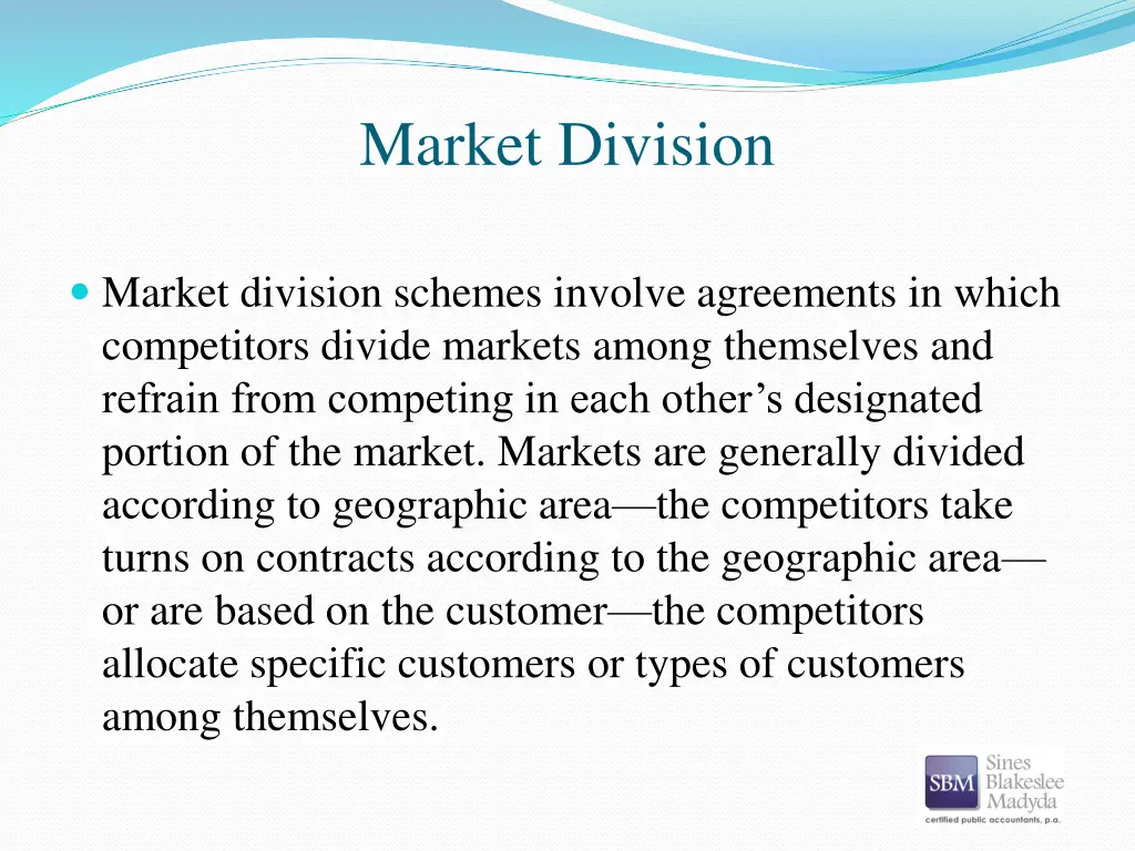 market division