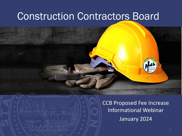 ccb proposed fee increase informational webinar