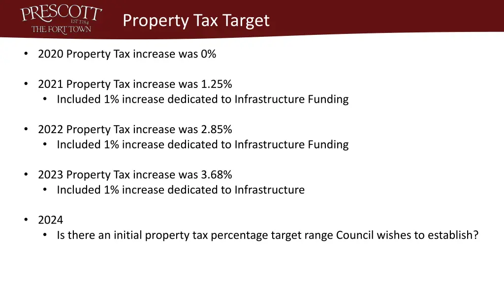 property tax target