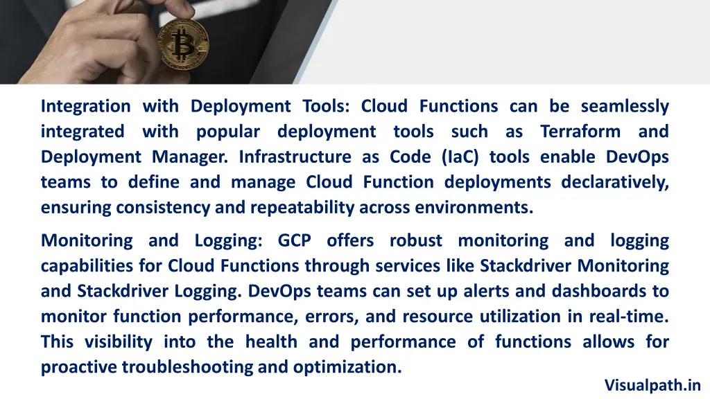 integration with deployment tools cloud functions