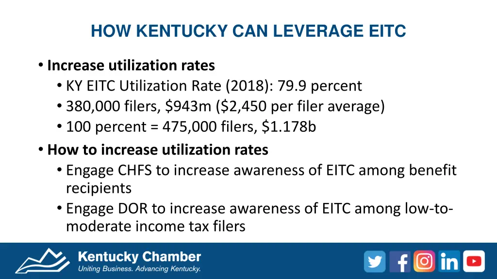 how kentucky can leverage eitc