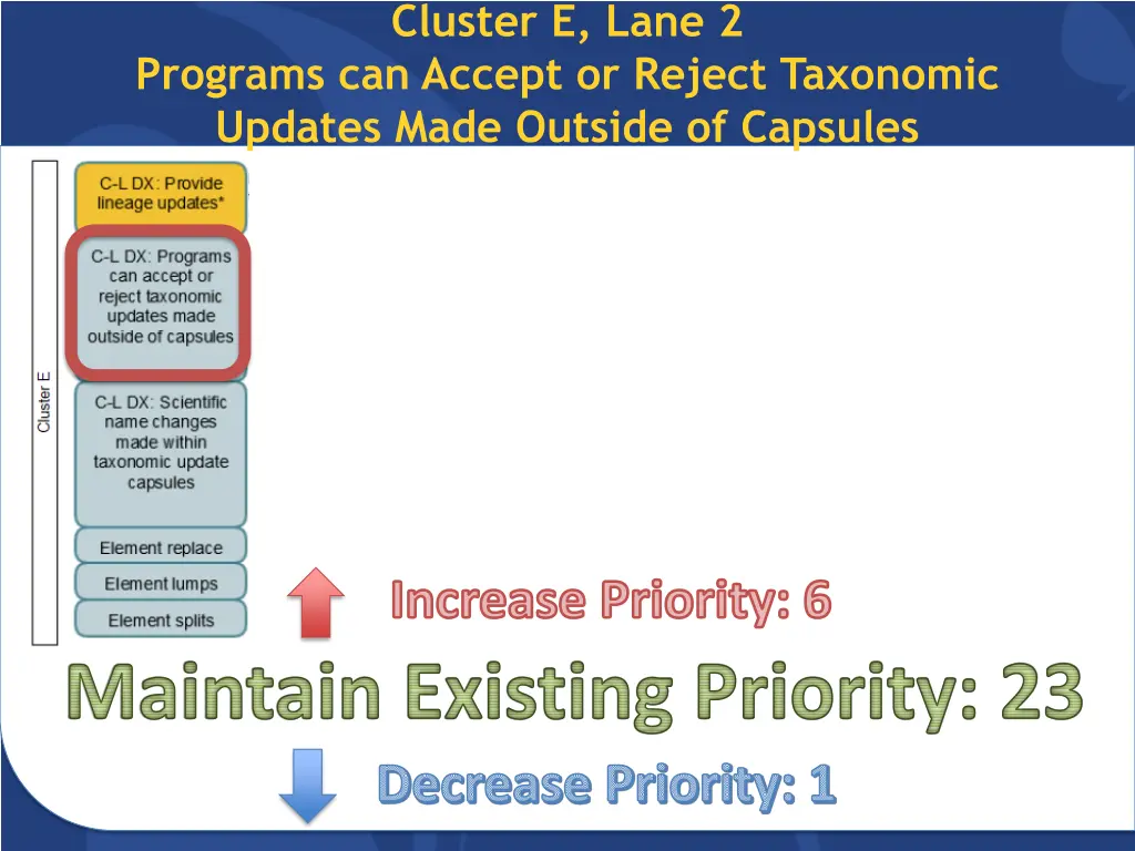 cluster e lane 2