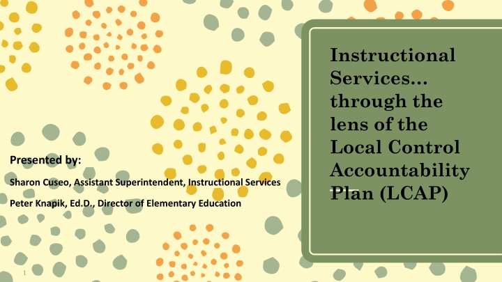 instructional services through the lens