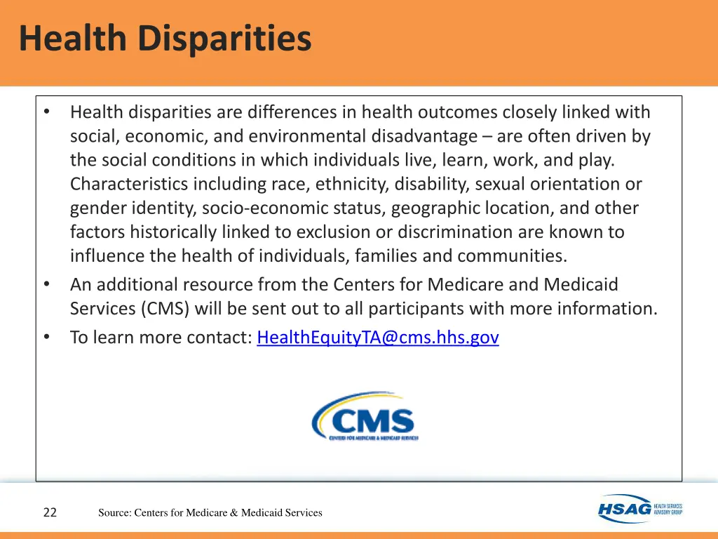 health disparities