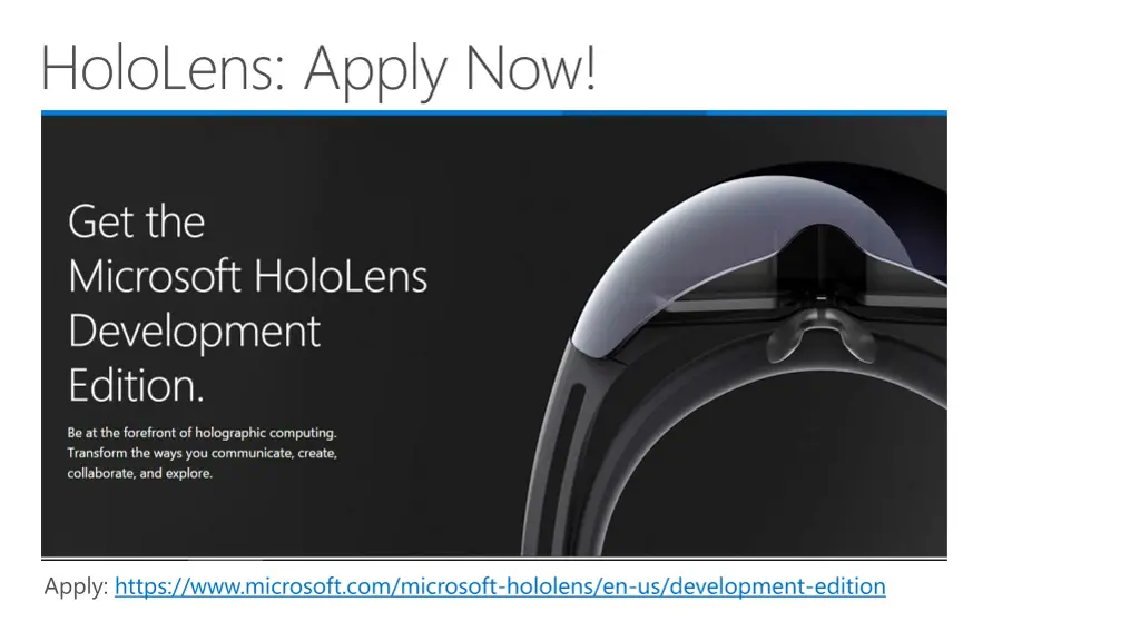 hololens apply now