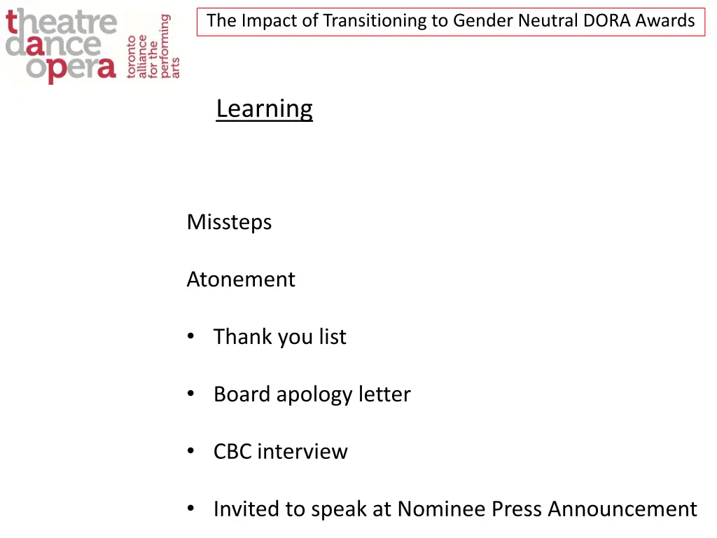 the impact of transitioning to gender neutral 18