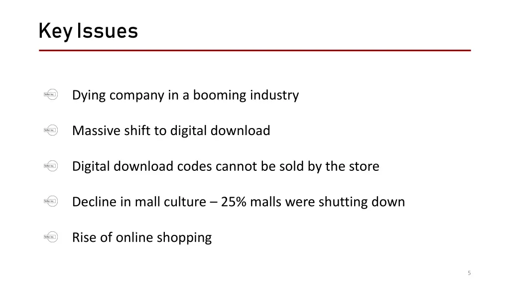 key issues 1