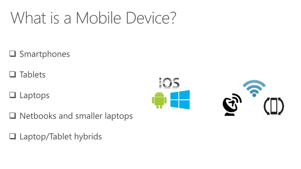 what is a mobile device