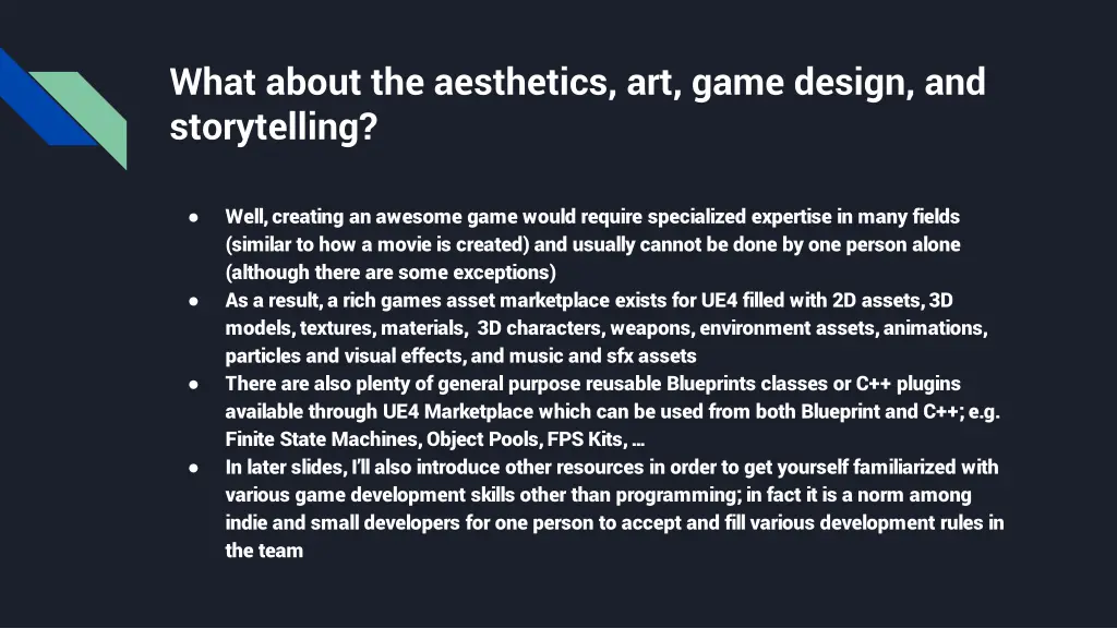 what about the aesthetics art game design