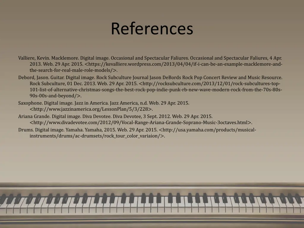 references 1