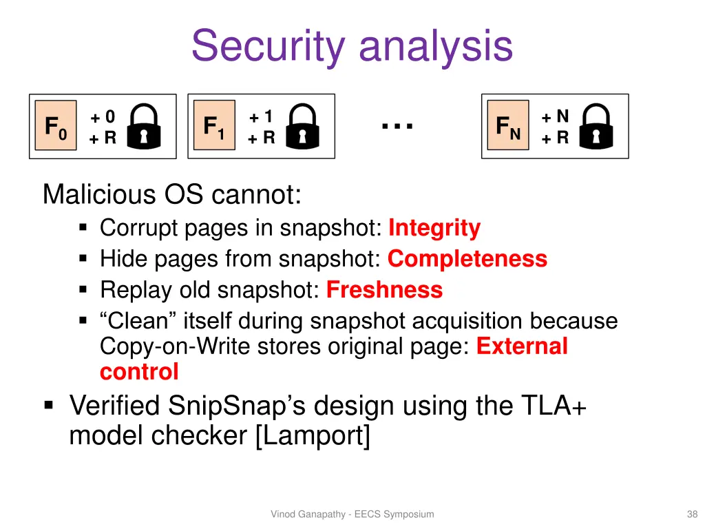 security analysis