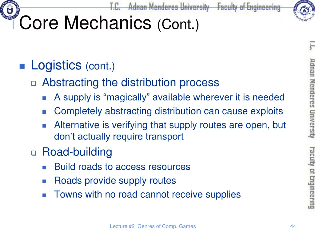 core mechanics cont 8