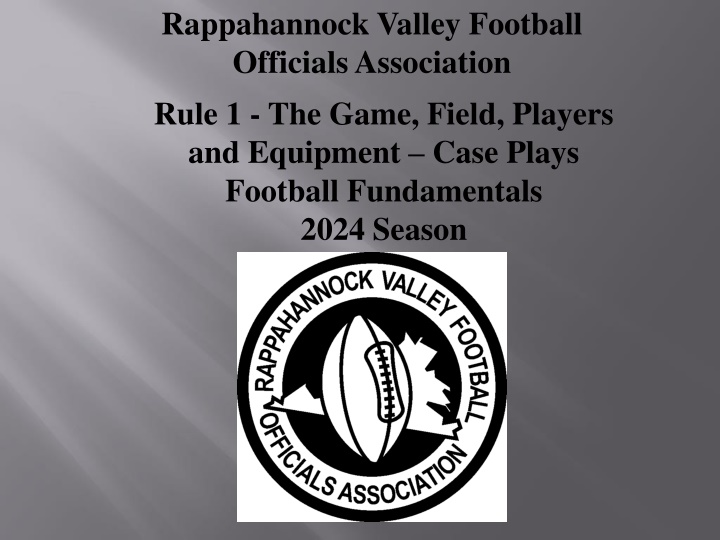 rappahannock valley football officials