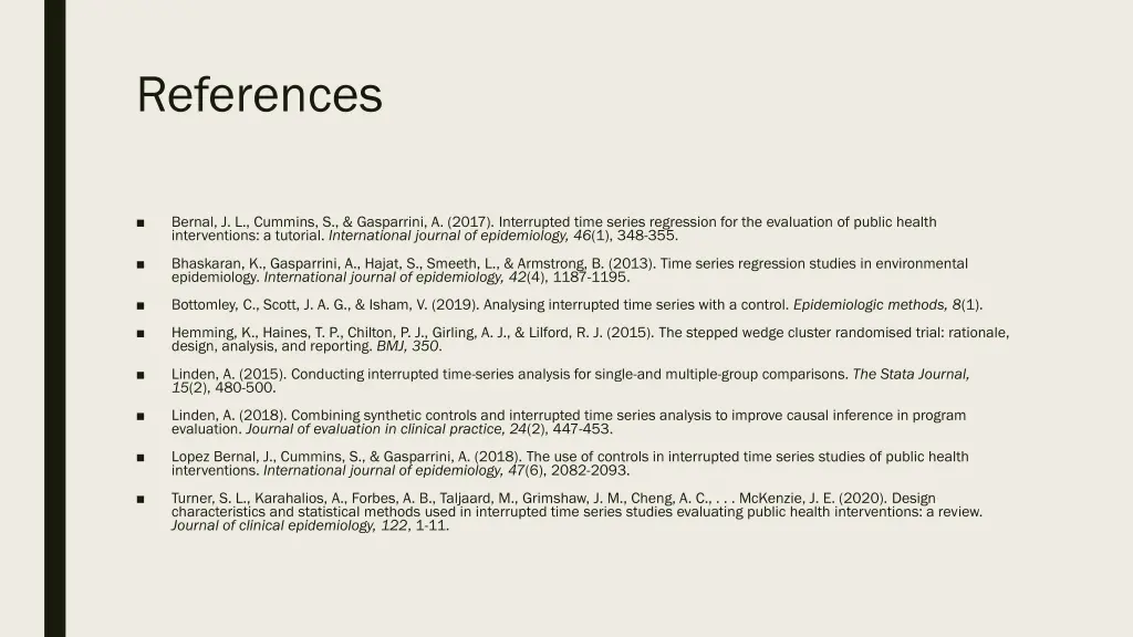 references